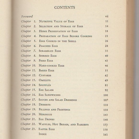 Vintage 1945 Cookbook, Egg Cookery, Tested Recipes for Breakfast Lunch Dinner - Picture 2 of 2